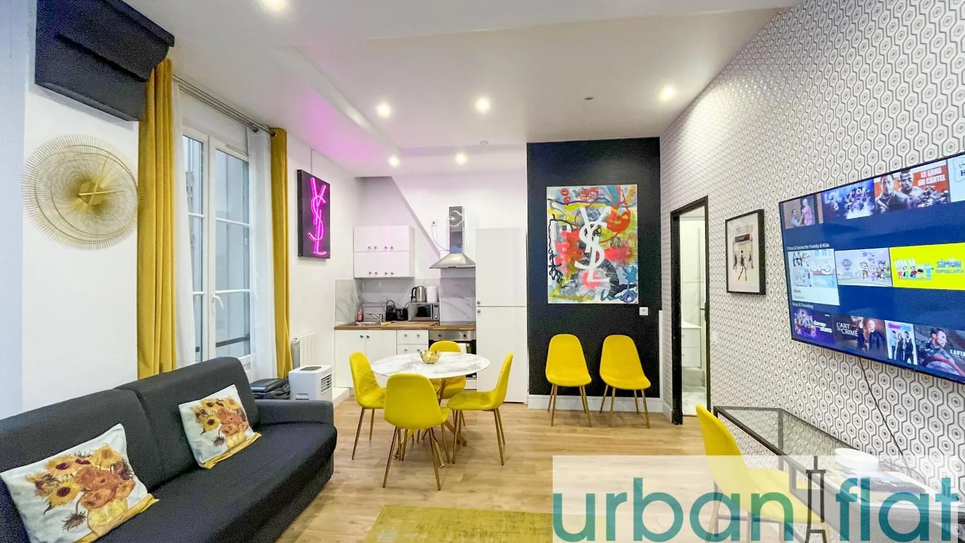 Apartamento Urban Flat 156 - Ysl Saint Denis París