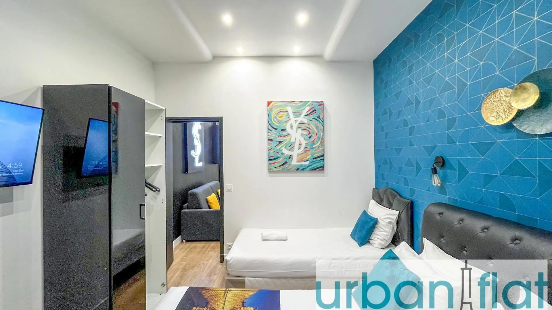 Urban Flat 156 - Ysl Saint Denis Daire Paris 0*,